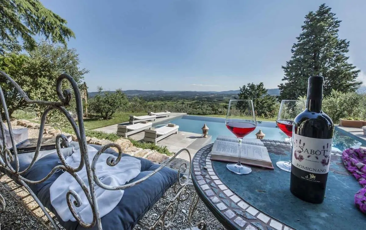 Mesmerizing Villa With Charming And Authentic View Loro Ciuffenna Włochy